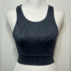 All Fenix Python Print Racerback Sports Bra